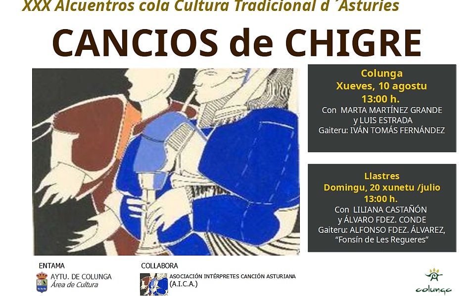 CANCIOS DE CHIGRE EN LLASTRES