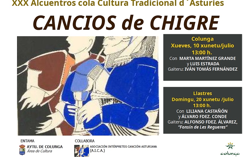 CANCIOS DE CHIGRE EN LLASTRES