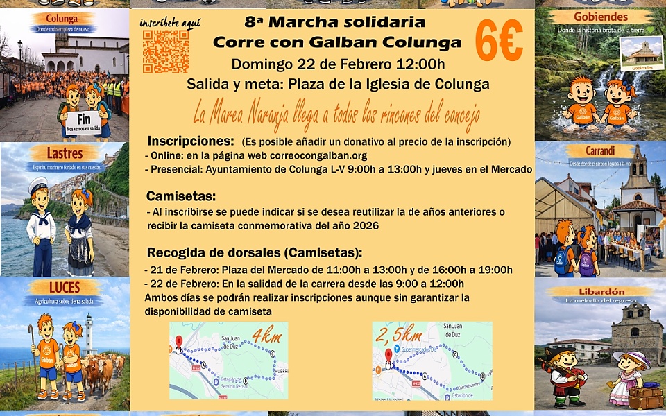 8ª MARCHA SOLIDARIA CONTRA EL CÁNCER INFANTIL, CARRERA GALBÁN