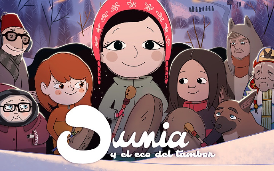 Cine Infantil. "DUNIA Y EL ECO DEL TAMBOR" (Canadá, 2023)