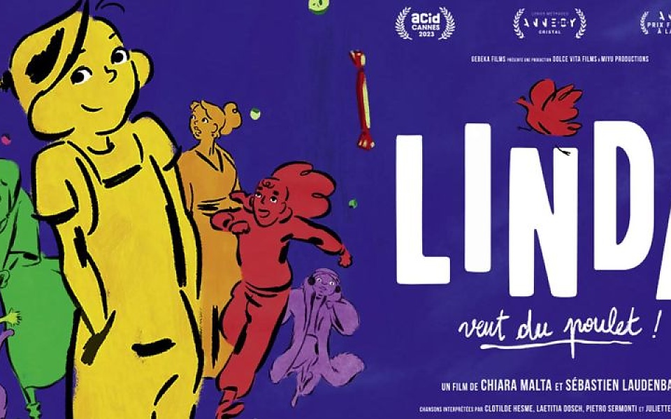 Cine Infantil. "LINDA QUIERE POLLO" (Francia-Italia, 2023)